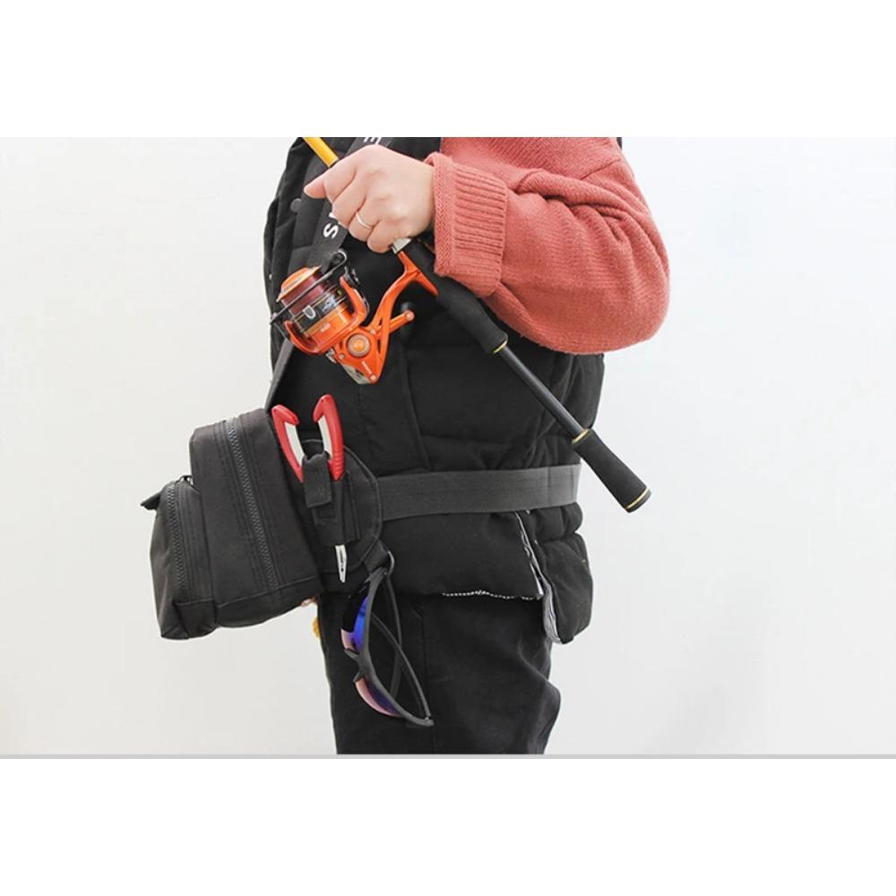 New Nylon Waterproof 3-Layer Fishing Bag Multifunctional Messenger Waist Bag Waterproof Fishing Lure Reel Line Tackle Storage Bag