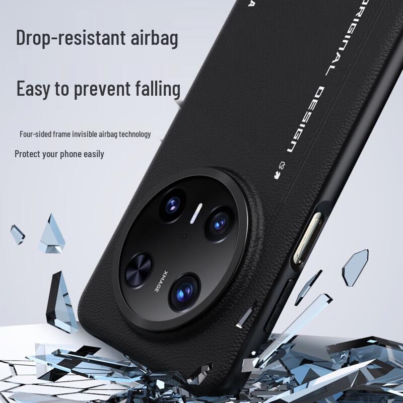 Lanxingxian Magnetic PU Leather Case for Huawei Mate70 Pro