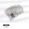 Mini Flatback for Rhinestones Crystals 3D Decorations Flat Back Stones Gems Set Nail Art Decoration