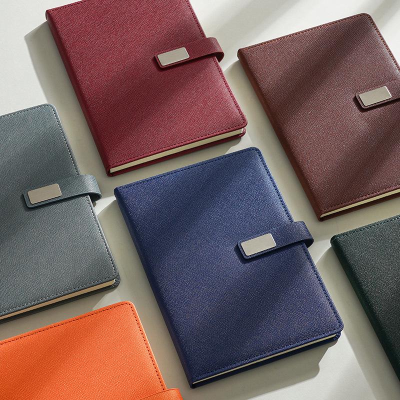 A5 Custom Logo Notebook Gift Set - High-Quality Meeting Minutes Book and Business Souvenir
