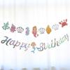 Colourful Banners Happy Birthday Letter Banners Hanging Banners Festive Decorations Party Decorations Home Decor