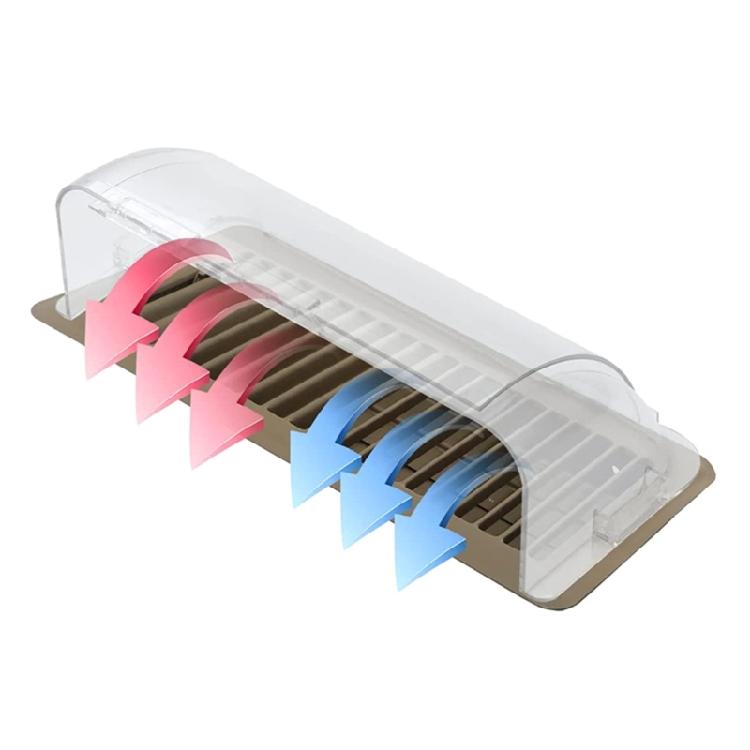 Adjustable Magnetic Vent Deflector Air Deflectors for Vents Sidewall & Ceiling