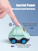 Pull-back Cartoon Car Toy for Kids 1-3 Years Transparent Inertia Sliding Puzzle Gift for Boys Girls