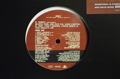 12inch Record P. DIDDY, BLACK ROB, BIG AZZ KO, KA - And We / Trade It All (Part 2) EAS59177 Epic 2002 US Rap & Hip-Hop/R&B Used