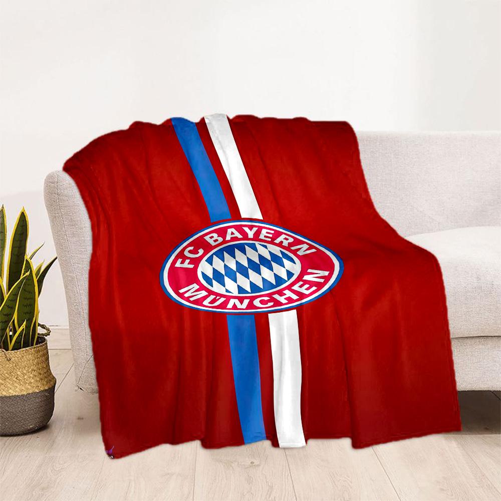 Bayern Munich Blanket Ultra-Soft Suitable for Livingroom Seaside Chair for All Seasons Stylish Decor Unique Gift for Family and Friends Camping