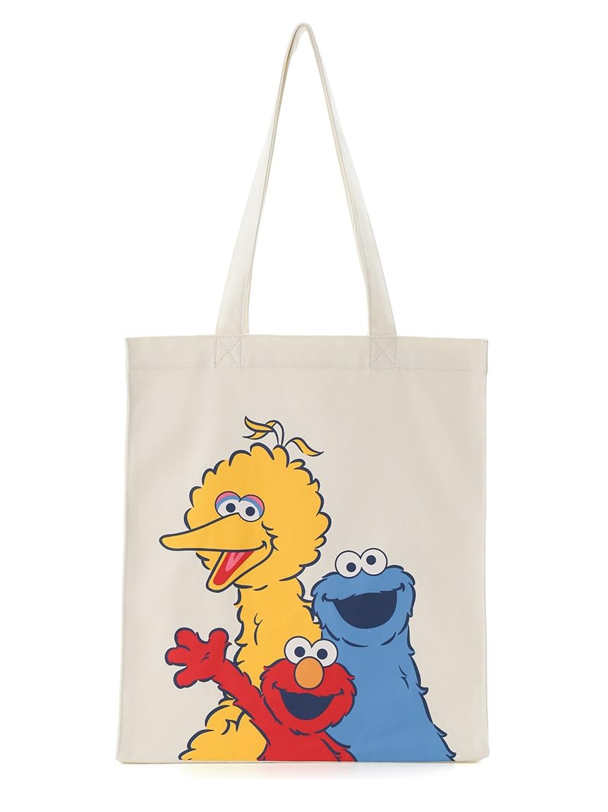 

Sesame Street Market Colorful Art Tote Bag SSMUGB239202 Women s OWHT Free Size