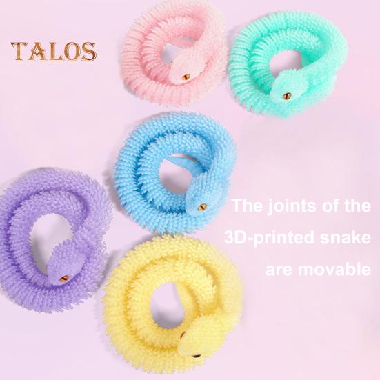 Ornament șarpe imprimat 3D 30cm/40cm/60cm cu articulații mobile, figurine șarpe pentru noptieră, jucărie pentru farsă, decor pentru birou