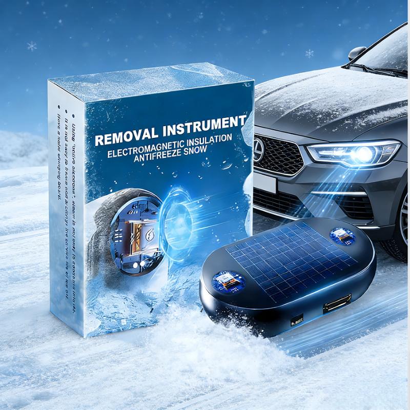 Schneller Frostschutz-Defroster für Glas & Spiegel, Auto-Windschutzscheiben-Enteiser & Schneeentferner-Werkzeug