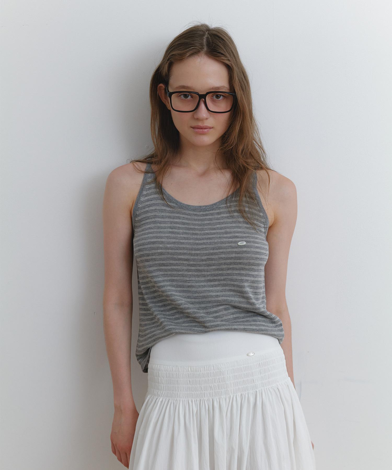 I Ulai Growing Sleeveless Knit Gray Free/Free