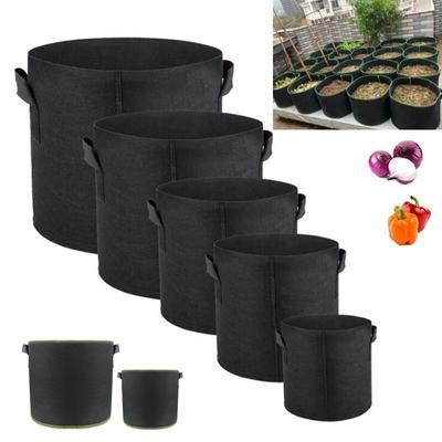 5gal 10gal tecido planta crescer sacos potes frutas vaso de flores ferramentas jardim crescente vegetal tamanho grande batata veg plantio