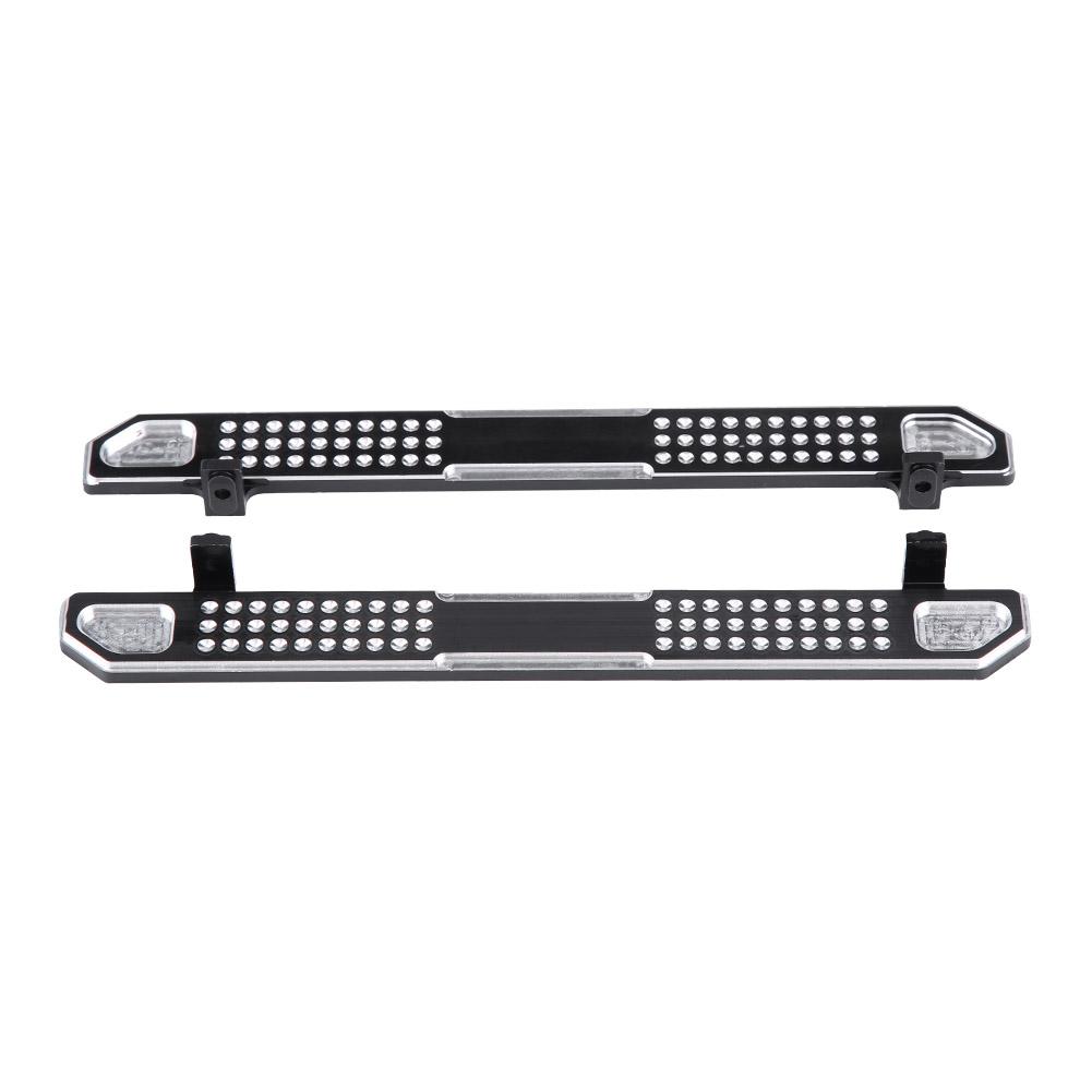 Side Metal Aluminium Alloy Pedal Plate Footplate Spare Parts for Traxxas TRX 4 1:10 RC Car