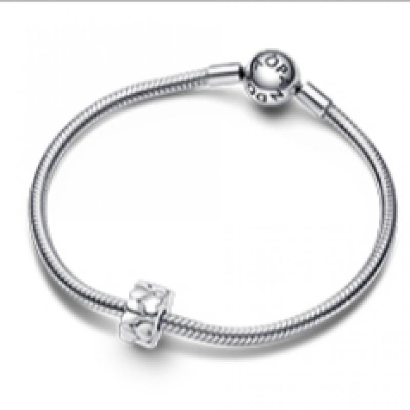 Pandora Heart Pattern Clip Charm 792828c00