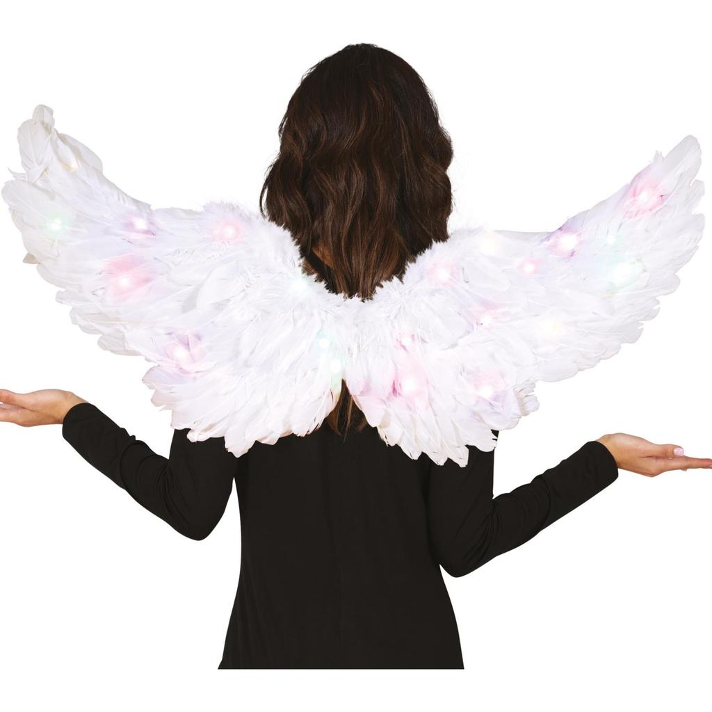 Fiestas Guirca Feather Wings Costume Accessory (Batteries Included)