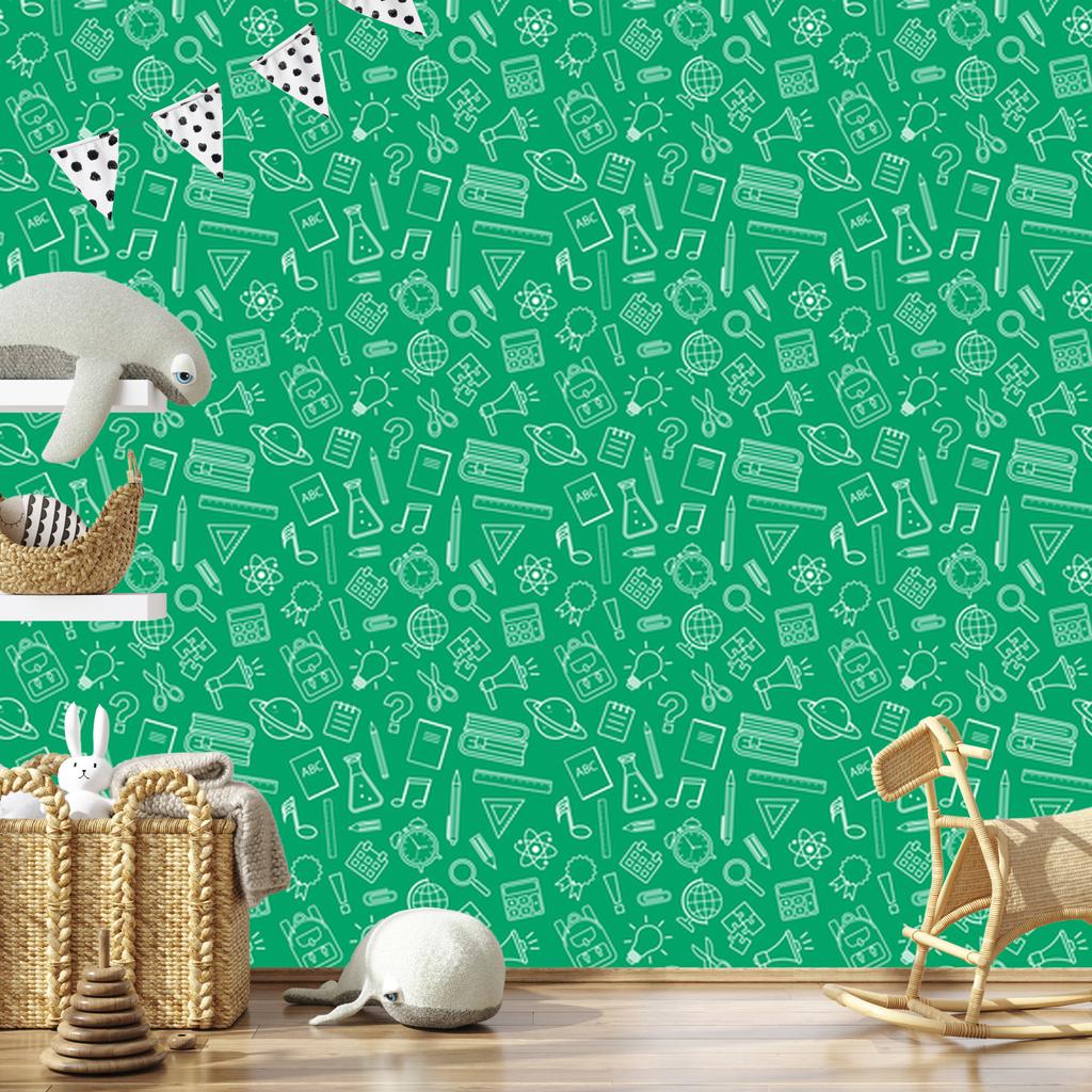 Wallpaper School Supplies Sea, Sea Center 50x1000