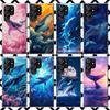 Humpback Whale Sea Giant Phone Case for Samsung Galaxy S26 S25 Edge S24 S23 Ultra S22 Plus S21 FE S20 + Soft Cover Print Fundas