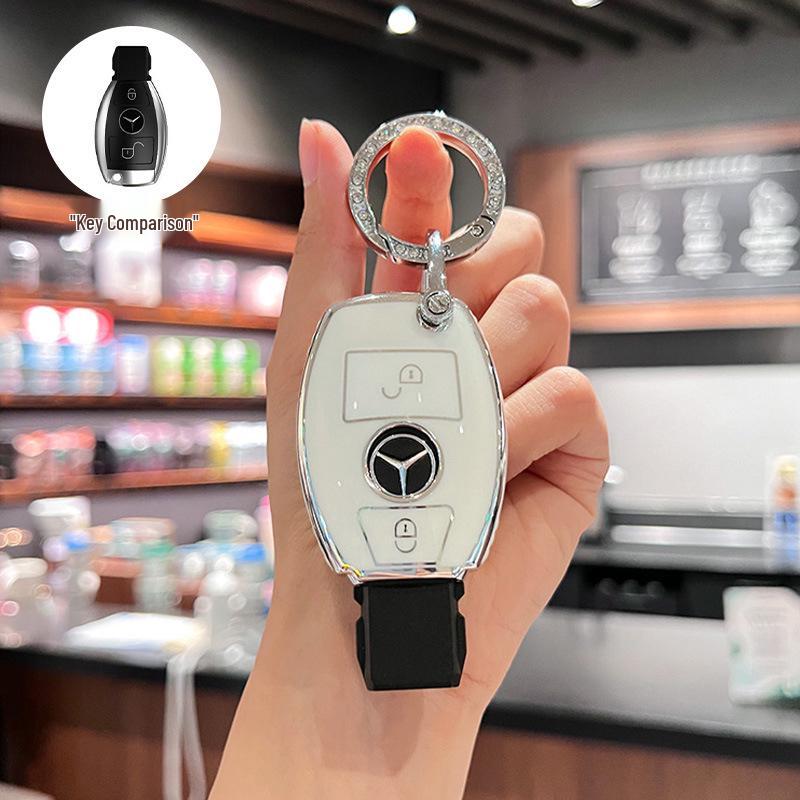 Mercedes Key Cover for GLA200, C200L, A-Class A180L, GLC260L, B-Class 260GLK, R-Class