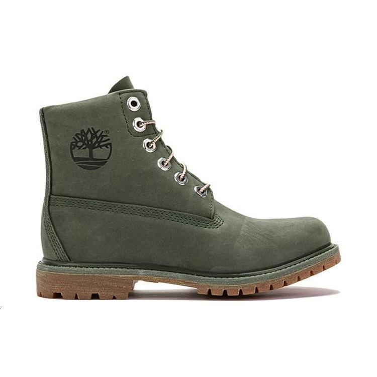 (WMNS) Timberland Nellie 6 Inch Waterproof Boots 'Dark Green Nubuck' Women's A44JU