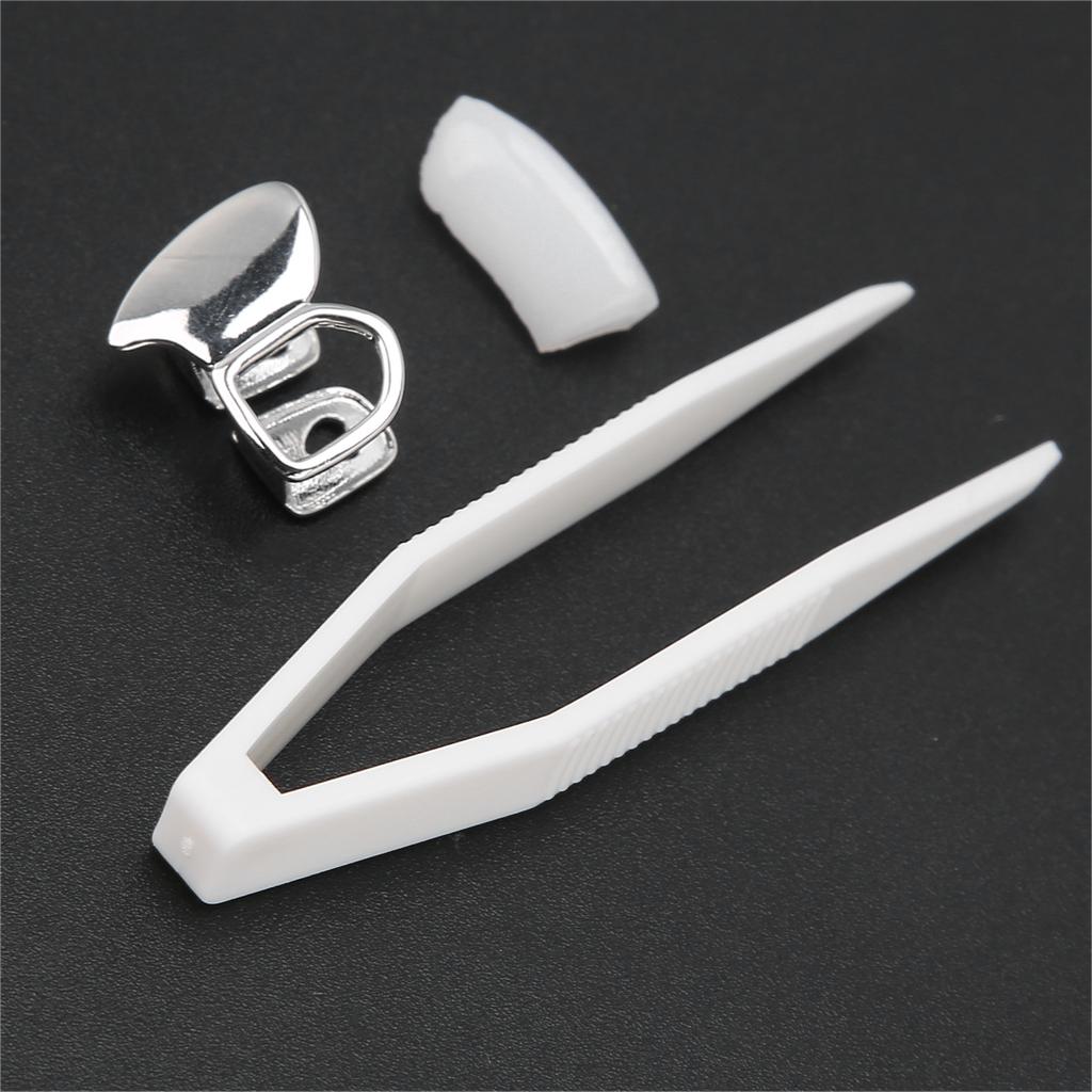 Fashionable Brass Hollow Hip Hop False Tooth Halloween Festival Hip Hop Tooth Decoration