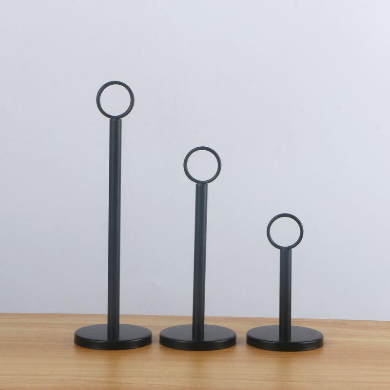 Removable Base Business Card & Table Number Holder for Weddings & Dining