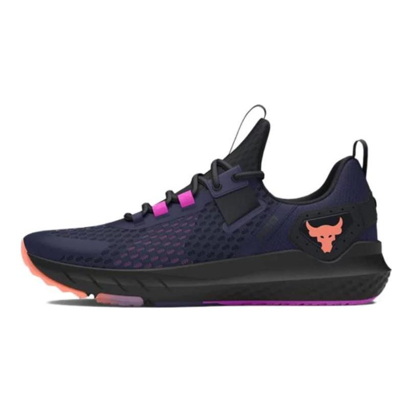 Under Armour Project Rock BSR Půlnoční námořnická modř Plamenně oranžová Pánské tenisky Modrá Černá 3027344-402