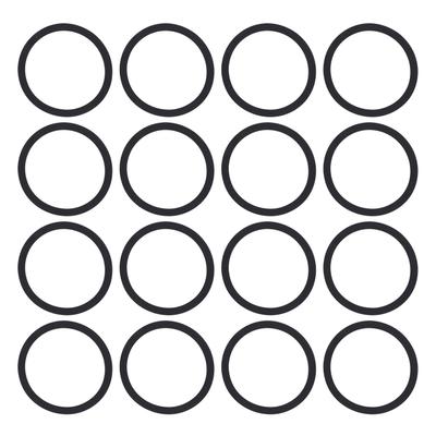 16PCS Speaker Surround Repair Rings Anti Vibration Non Slip Noise Reduction and Air Leakage Speaker