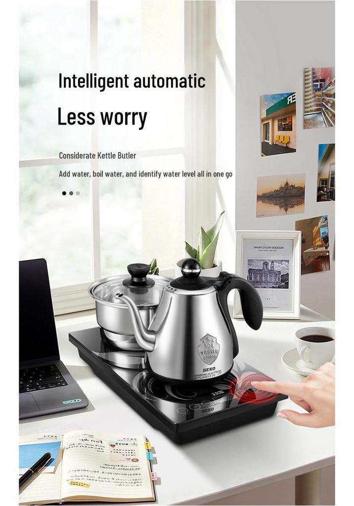 Xin Gong W36 Automatic Bottom-Fill Hot Water Kettle with Built-in 304 Stainless Steel Electric Tea Stove