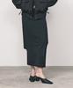 Eum Kiim Hook Detail Two-Way Jersey Skirt_Black