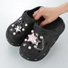 Detachable Star Pearl Sandal Chain Accessories DIY Metal Shoe Parts Fashion Elegant Look for Summer Shoes Custom Decor