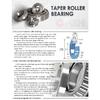 91683 Pressure Bearing 91683/22.5 ( 1 PC ) + 91683/24 ( 1 PC ) = Total ( 2 Pcs ) ABEC-1 Taper Roller Steering Bearings