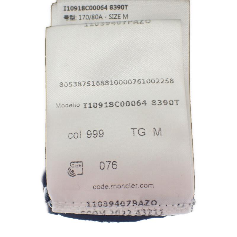 Moncler I10918C00064_8390T M Kurzarm T-Shirt schwarz Baumwolle Herren