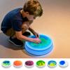 LED Light Up Stepping Stones Kids Balance Beam Sensory Integration Training Toy Outdoor Play Games