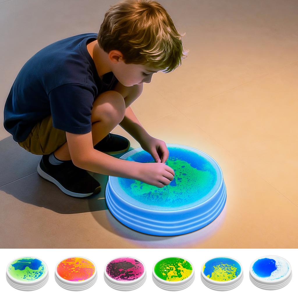LED Light Up Stepping Stones Kids Balance Beam Sensory Integration Training Toy Outdoor Play Games