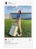 28-Inch Silent Universal Wheels Travel Suitcase with Combination Lock, Large Capacity, Student Zipper Style