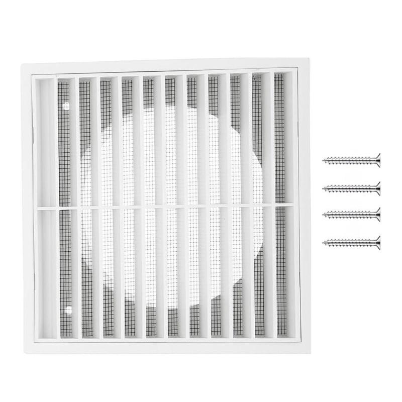 Square Air Vent Cover Plastic Air Ventilation Cover Louver Grille Cover