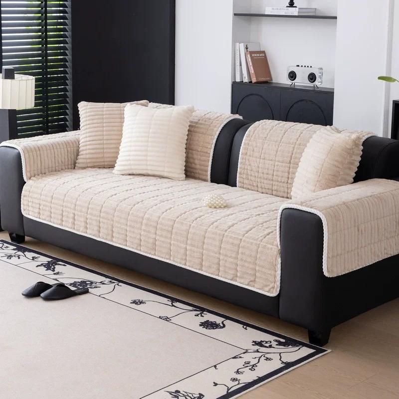 

Sofa Cover Cloth Towel Full Cover Four Seasons Universal Sofa Cushion 2025 New Non-slip Leather Sofa Cover 30x50cm pillowcase