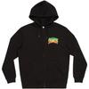 DC Hot Box Zip Hoodie, Mens Black Sweatshirt