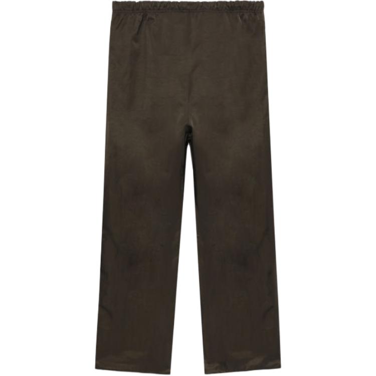 Fear Of God Essentials Letter Logo Minimalist Versatile Comfortable Solid Color Basic Drawstring Casual Pants Men bottoms ESSPTHO805NMO