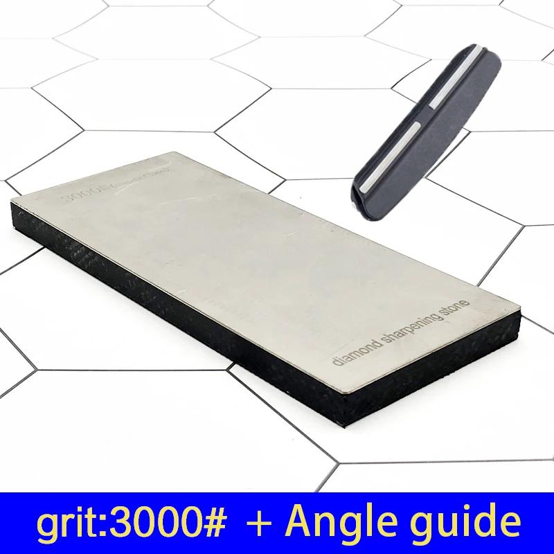 320/600 Grit Diamond Sharpening Stone Knife Sharpener System Non-slip Base Apex Edge Blade Good Quality Grinders Work Sharp Bars