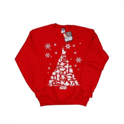 Moletom feminino/feminino com árvore de Natal