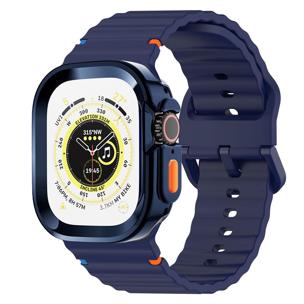 Hülle+Silikonarmband für Apple Watch Ultra 3 2 49mm 46mm 42mm 45mm 44mm 41mm 40mm Uhrenarmband Für Serie 11 10 9 8 7 6 5 4 SE3/2/1
