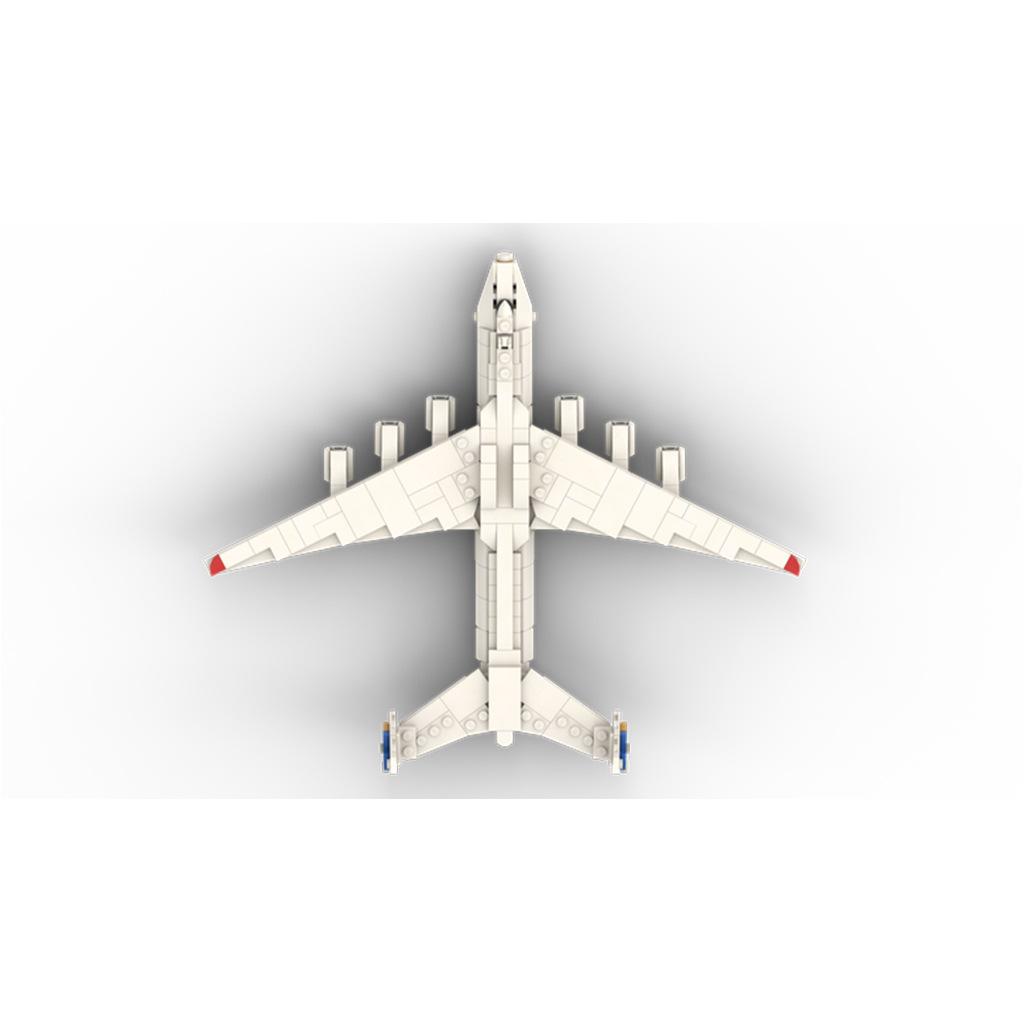 Antonov An-225 Transport Aircraft Building Block Military Aircraft Model Assembly Toy Compatible Set