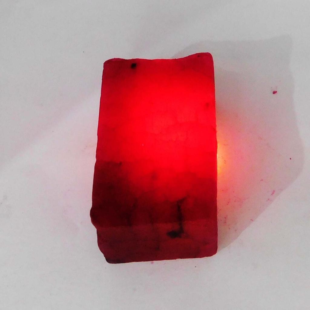 NATURAL ROUGH 64 Ct Ruby Huge Earth Mined CERTIFIED Red Loose Gemstone