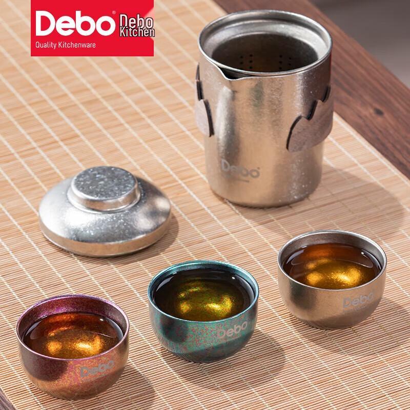 

Набор чайников Debo Ausona из чистого титана