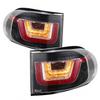 LED Tail Light Assembly with Daytime Running and Brake Lights for 2007-2015 Toyota FJ Cruiser