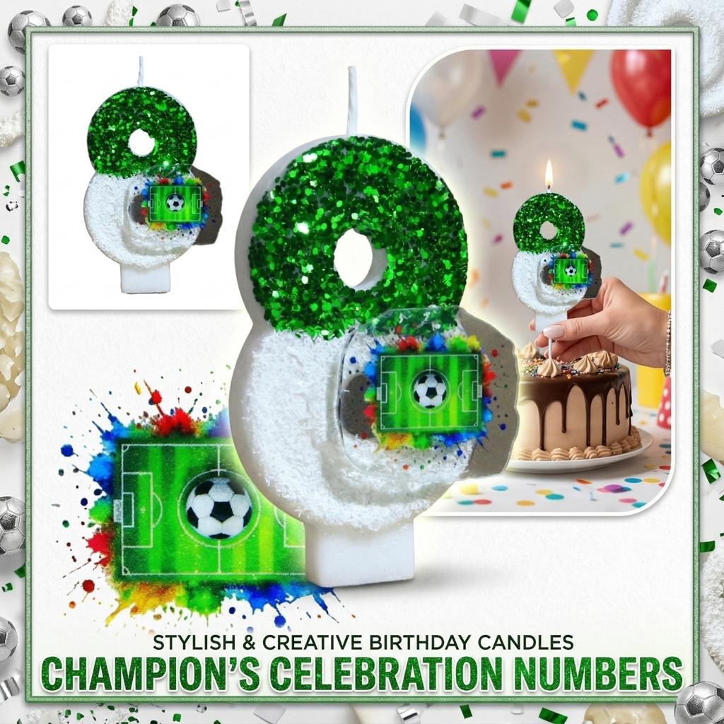 Fashion Cartoon Creative Birthday Candles Party Digital Candles