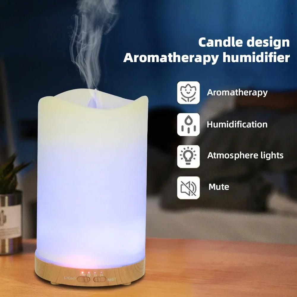 Air Humidifier & Essential Oil Diffuser with Aromatherapy Machine, Auto Shut-Off, Quiet Mist, Night Light, Fragrance Machine for