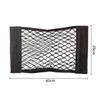 1PC Storage Net Pocket Home Kitchen Cabinet Door Adhesive Sundries Bag Trunk Elastic Pocket with Nylon Fastener Tape Car Organizer