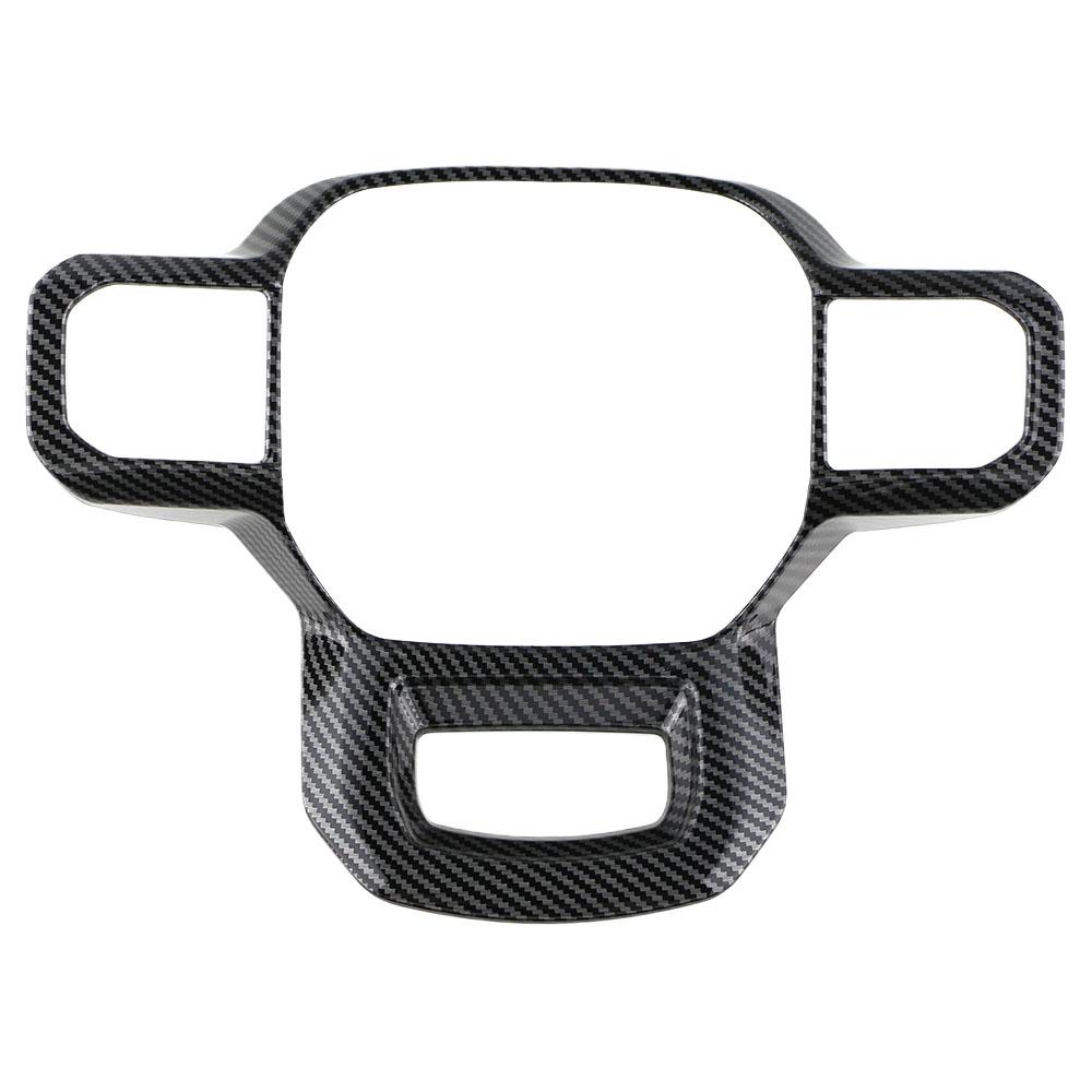 Car Steering Wheel Panel Cover Trim for Ford F150 F-150 2025 2025 2025 Trim Frame Decoration Sticker Carbon Fiber Accessories