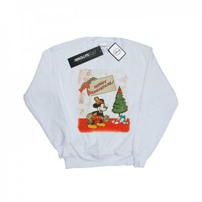 Boys Mickey Mouse Vintage Christmas Sweatshirt