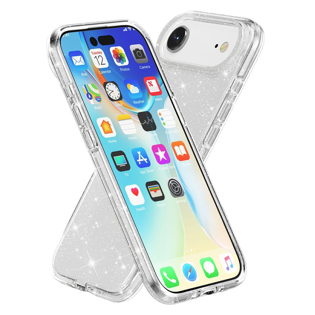 AMORUS For iPhone 17 Air Case Soft TPU Hard PC Back Shockproof Phone Cover